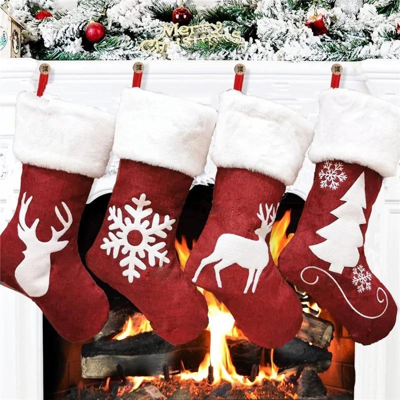 Decorative Christmas stockings