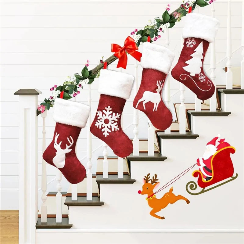 Decorative Christmas stockings