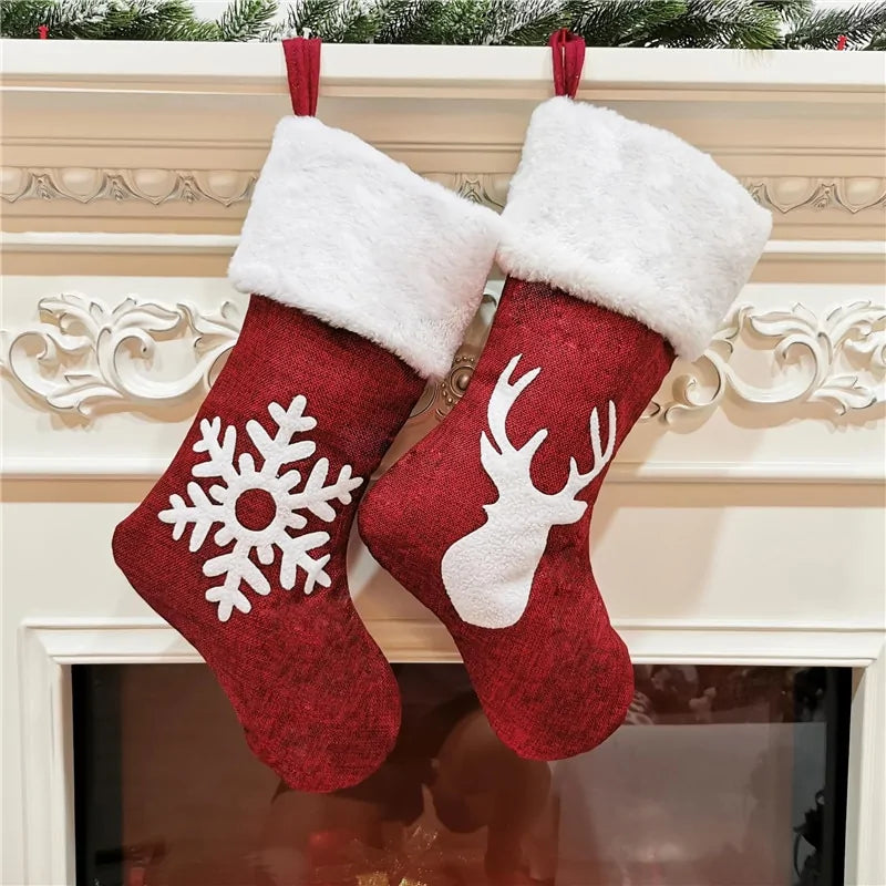 Decorative Christmas stockings